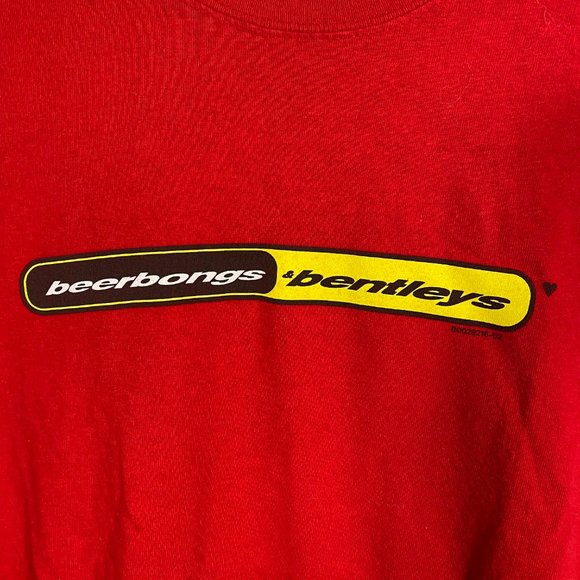 Post Malone Beerbongs & Bentleys Saw Blade Tee - Picture 2 of 5